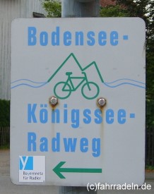 Bodensee-KönigsseeRadwegweiser
